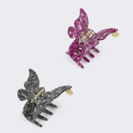Zumba Butterfly Clips 2PK