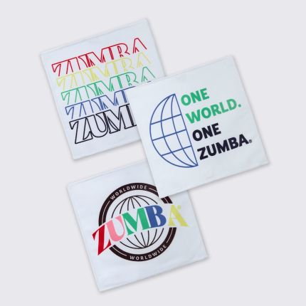 Zumba Out Loud Hand Towels 3PK