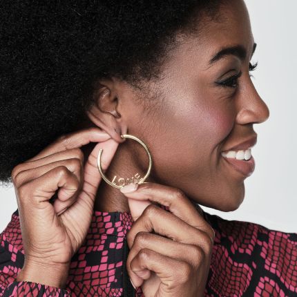 Zumba Love Hoop Earrings