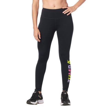 Made With Zumba Love High Waisted Ankle Leggings