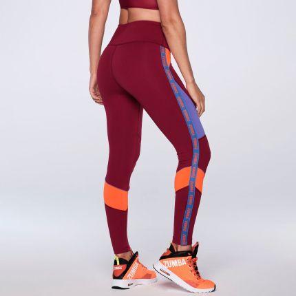 Zumba Core High Waisted Ankle Leggings