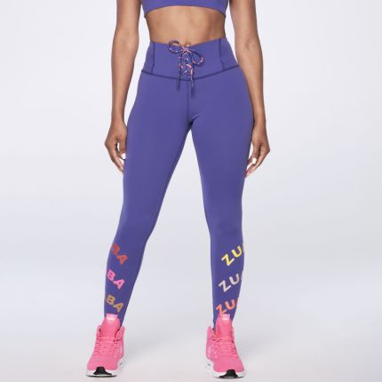 Fun & Sunshine High Waisted Lace Up Leggings