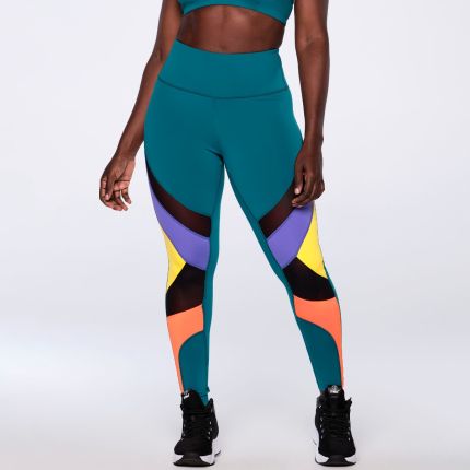 Zumba Muy Caliente High Waisted Ankle Leggings