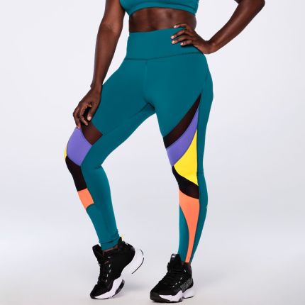 Zumba Muy Caliente High Waisted Ankle Leggings