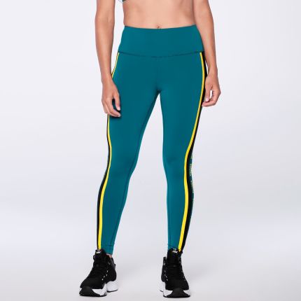Zumba Music Lab High Waisted Ankle Leggings