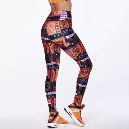 Zumba Stand Together High Waisted Ankle Leggings B