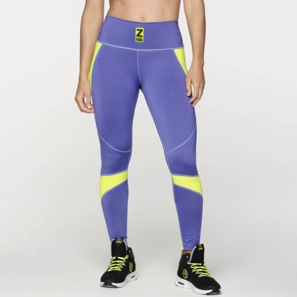 Zumba Color High Waisted Ankle Leggings