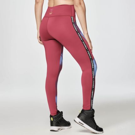 Zumba Move High Waisted Panel Leggings