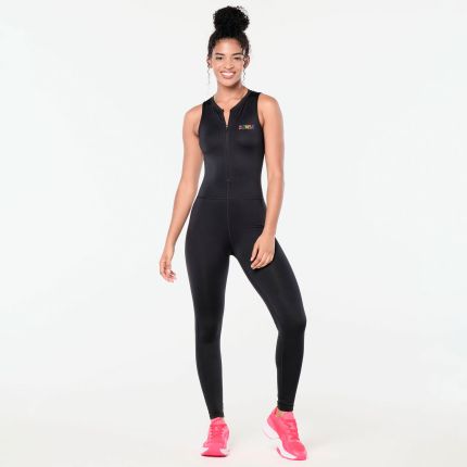 Zumba Prep Long Bodysuit With Mesh Back