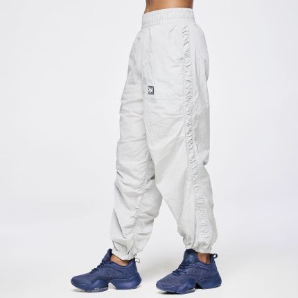 Zumba Out Loud Ruched Side Woven Track Pants