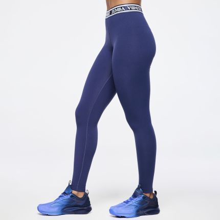 Zumba Out Loud High Rise Ankle Leggings With Elastic Waistband