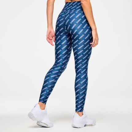 Blue Jean High Waisted Ankle Leggings