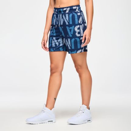 Blue Jean Mesh Shorts