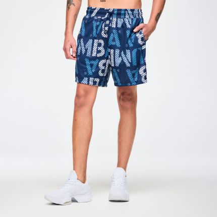 Blue Jean Mesh Shorts