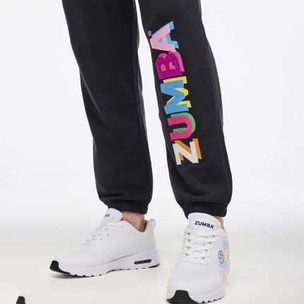 Zumba Multicolor Logo Slouch Sweatpants