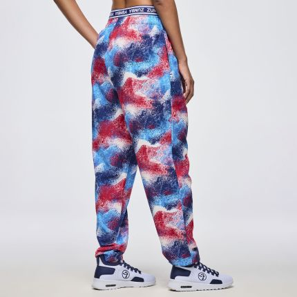Apres Zumba Double Waisted Slouch Woven Pants