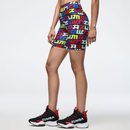 Eastern Flavor High Waisted Biker Shorts