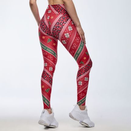Zumba Holiday High Waisted Ankle Leggings