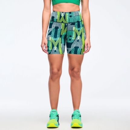 Latin Movement High Waisted Biker Shorts