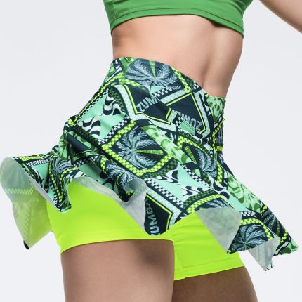 Latin Movement Crossover Waistband Skort
