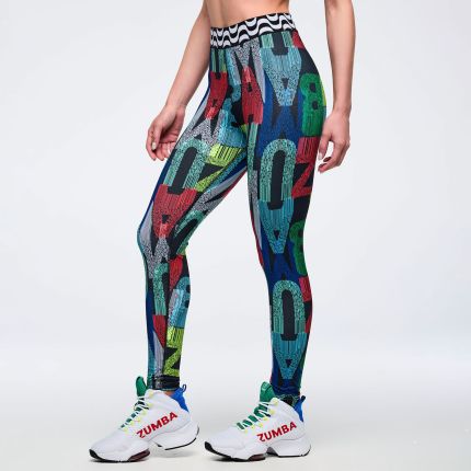 Latin Movement Z-Lift High Rise Ankle Leggings