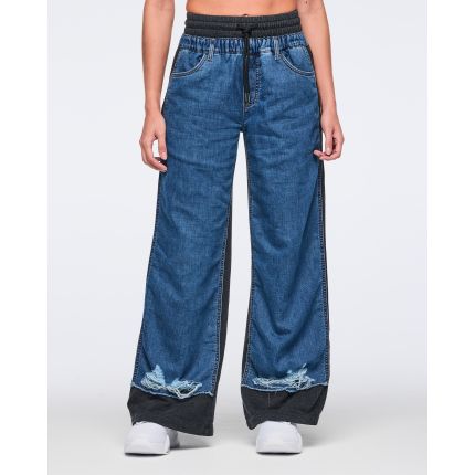 Latin Movement Combo Denim Sweatpants