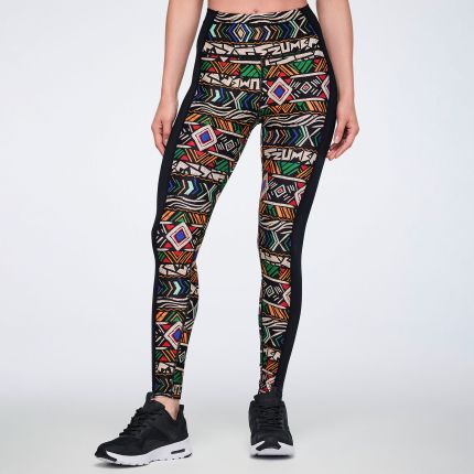 Wildbeat High Waisted Ankle Leggings - Multi