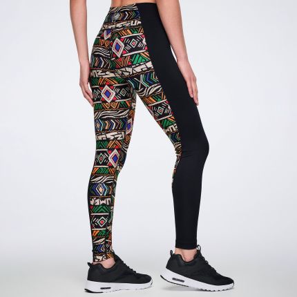 Wildbeat High Waisted Ankle Leggings - Multi