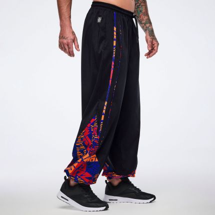Wildbeat Woven Slouch Pants With Piping