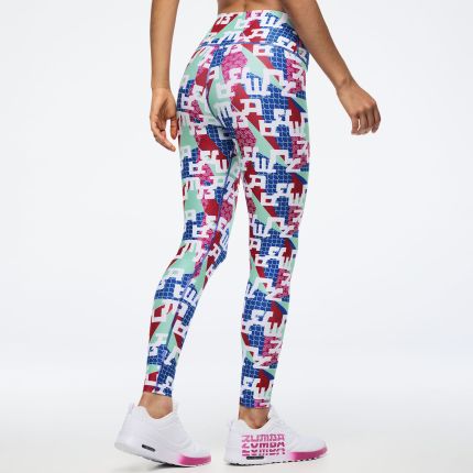 Eastern Flavor High Waisted Ankle Legging - Green