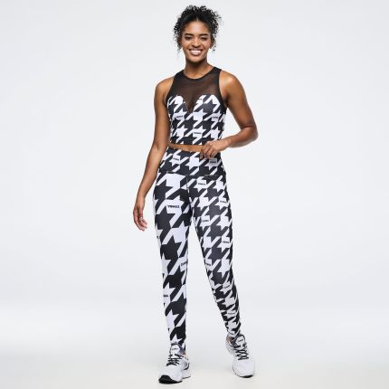 Zumba Amour Z-Lift High Waisted Ankle Leggings