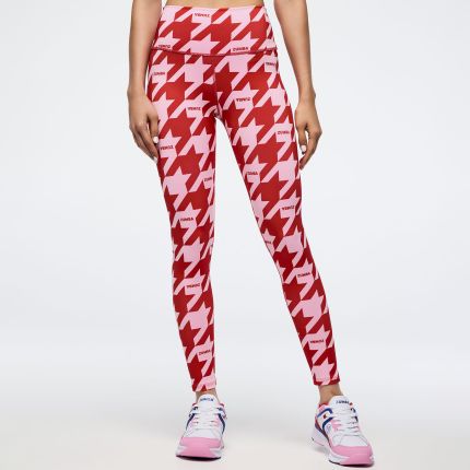 Zumba Amour Z-Lift High Waisted Ankle Leggings - Multi