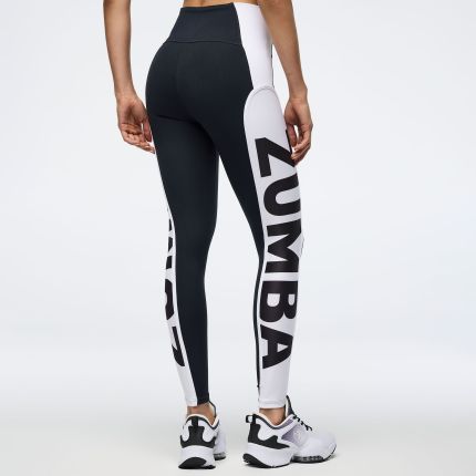 Zumba Basic High Waisted Ankle Leggings With Inserts