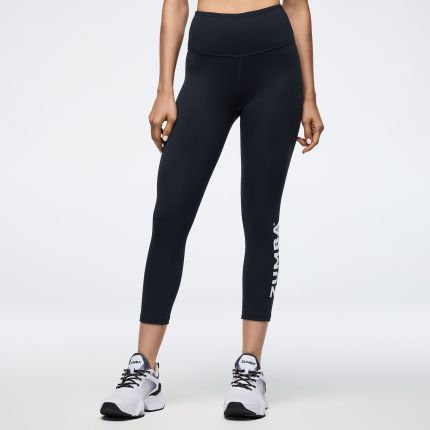 Zumba Basic High Waisted Crop Leggings