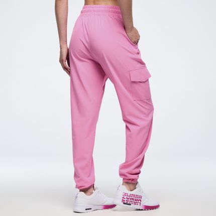 Pastel Woven Cargo Pants