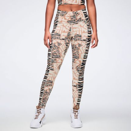 Wildbeat Z-Lift High Waisted Ankle Leggings With Side Panel