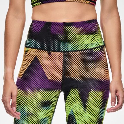 Electric Feel High Waisted Biker Shorts