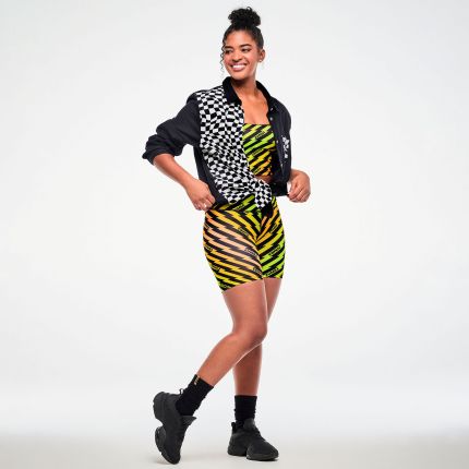 Electric Feel Z-Lift High Waisted Biker Shorts