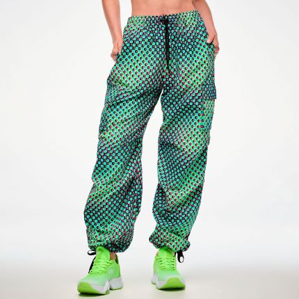 Electric Feel Woven Oversized Cargo Pants