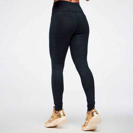 Worldwide High Waisted Ankle Legging - Black