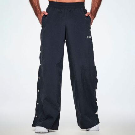 Rock 'n' Roll Wide Leg Pants With Side Snaps
