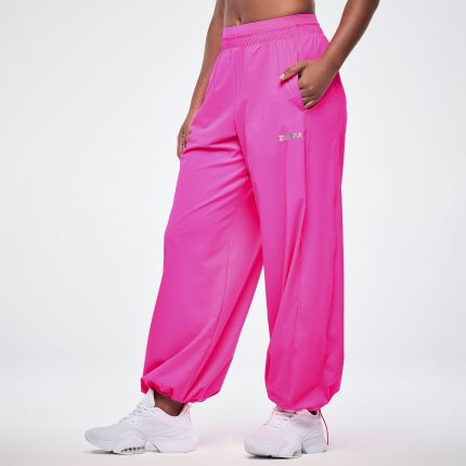 Rock 'n' Roll Double Waistband Knit Slouch Pants - Gumball