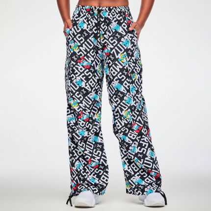 Zumba X The Smurfs Woven Oversized Cargo Pants