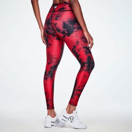 Rock 'n' Roll High Waisted Ankle Leggings - Black
