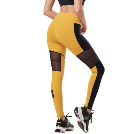 Shimmer V-Waistband Ankle Leggings G