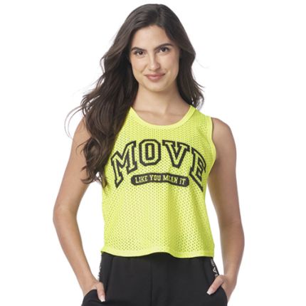 Move Like You Mean It Mesh Tank