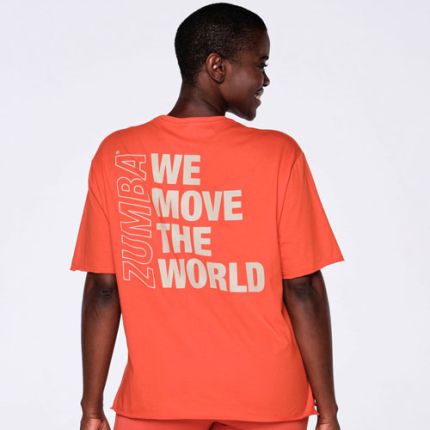 Zumba We Move The World Tee