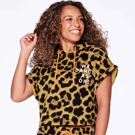 United By Zumba Short Sleeve Hoodie