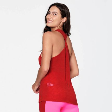 Zumba Love Twisted Back Tank