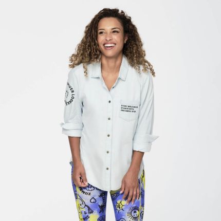 Zumba Love Button Down
